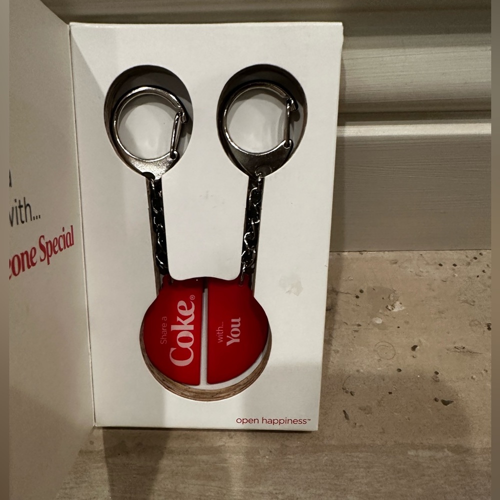 Coca Cola Celebration Key Chains - Picture 3 of 5